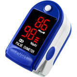 2 Pack of 3B Products PO2BLU Pulse Oximeter-Blue