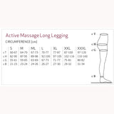 Solidea 0355A5 SilverWave Long Micro Massage Legging-Md/Lg-Cream