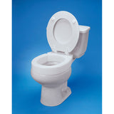 Ableware 725711000 Hinged Elevated Toilet Seat Regular by Maddak