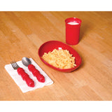 Ableware 745380000 Redware Basic Tableware by Maddak