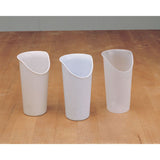 Ableware 745930612 Nosey Cup Sandstone-6/Box