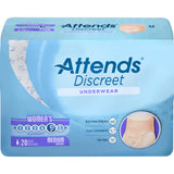 Attends ADUF20 Discreet Underwear-Female-Medium-80/Case