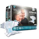 Attends ALI-BR40 Premier Heavy Absorbency Brief-Extra Large-40/Case