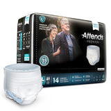 Attends ALI-UW40 Premier Heavy Absorbency Underwear-XL-56/Case