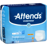 Attends AP0740 Underwear Extra Absorbency-XL-56/Case