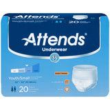 Attends APP0710 Underwear Super Plus W/ Leakage Barrier-Sm-80/Case