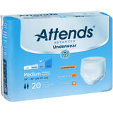 Attends APP0720 Underwear Super Plus W/ Leakage Barrier-Med-80/Case