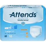 Attends APP0730 Underwear Super Plus W/ Leakage Barrier-Large-72/Case