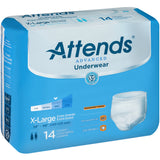 Attends APP0740 Underwear Super Plus W/ Leakage Barrier-XL-56/Case