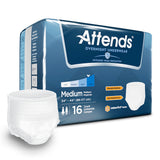 Attends APPNT20 Overnight Protective Underwear-Med-64/Case