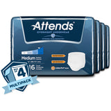 Attends APPNT20 Overnight Protective Underwear-Med-64/Case