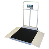 Befour MX450D Dual Ramp Tilt & Roll Wheelchair Scale with Handrail