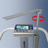 Befour MX810 Bariatric Tilt & Roll Handrail Scale