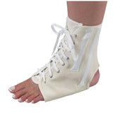 Bilt Rite 10-26000-LG Canvas Ankle Brace with Laces-Large