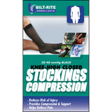 Bilt Rite 10-74100-MD Knee-High Stockings-30-40 mmHg-Sand-Medium