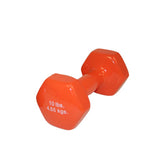 CanDo 10-0559-1 Vinyl Coated Dumbbell-10 lb-Orange-Each