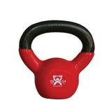 CanDo 10-3192 Vinyl Coated Kettlebell-Red-7.5 lb