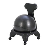 CanDo 30-1792 Plastic Mobile Ball Chair with Back-20