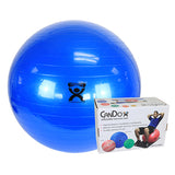 CanDo 30-1805B Inflatable Exercise Ball-Blue-34