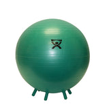 CanDo 30-1893 Inflatable Exercise Ball with Stability Feet-Green-26