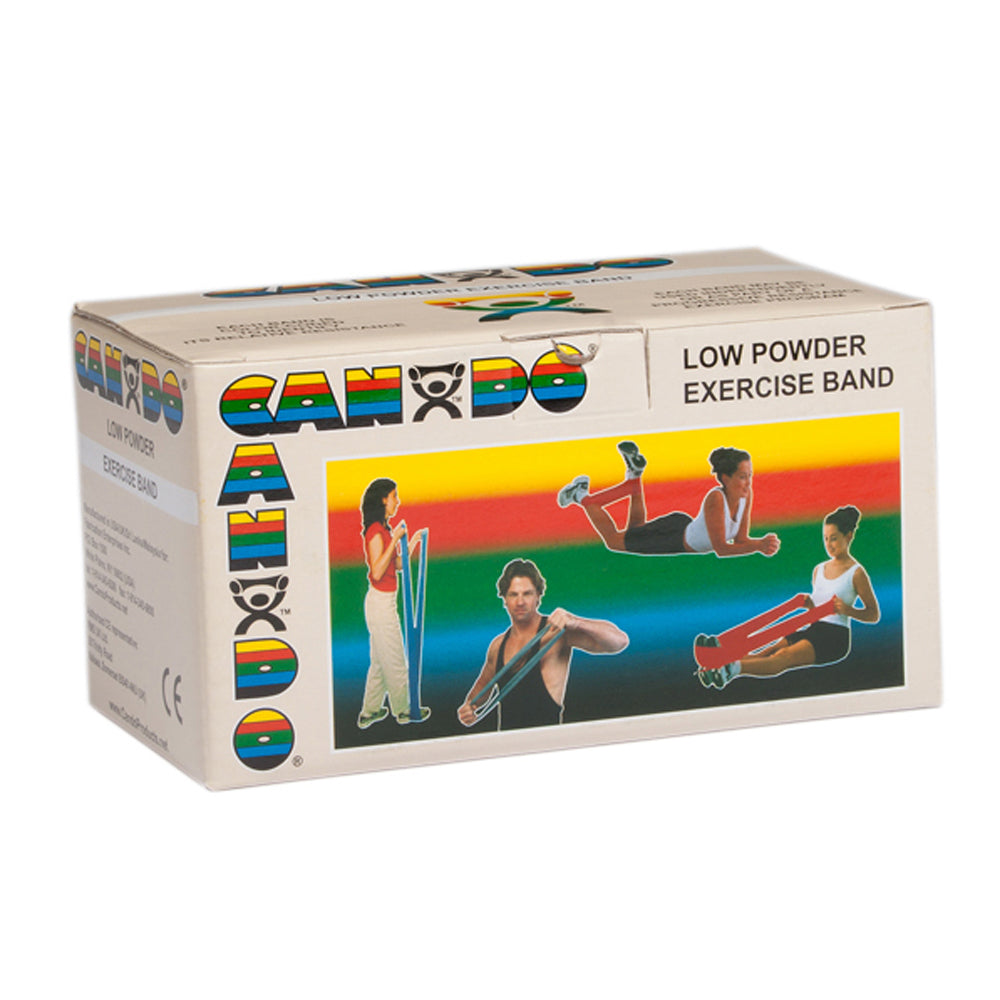 Canjdo CanDo Low Powder Exercise Bands-6 Yard Rolls – FlagMedical.com