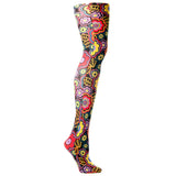 Celeste Stein Womens Tights-Queen-Black Vogue