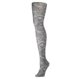 Celeste Stein Womens Tights-Queen-Grey Morning Lace