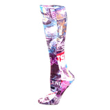 Celeste Stein Womens 10" Ankle Sock-Route 66