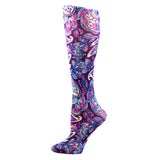 Celeste Stein Kids 15" Knee Sock-Fall Paisley Brown