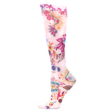 Celeste Stein Womens 8-15 mmHg Compression Sock-Tropical Paisley