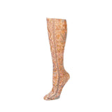 Celeste Stein Womens 8-15 mmHg Compression Sock-Small White Versache