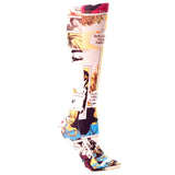 Celeste Stein Womens 15-20 mmHg Compression Sock-Comic