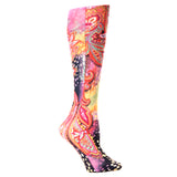 Celeste Stein Womens 15-20 mmHg Compression Sock-Regular-Multi Gogo