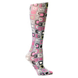 Celeste Stein Womens 15-20 mmHg Compression Sock-Shadow Boxes