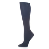 Celeste Stein Womens 20-30 mmHg Compression Sock-Navy Solid