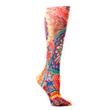 Celeste Stein Womens 15-20 mmHg Compression Sock-Queen-Austin Powers