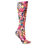 Celeste Stein Womens 8-15 mmHg Compression Sock-Queen-Bright Majik