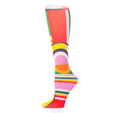 Celeste Stein Womens 15-20 mmHg Compression Sock-Queen-Art Deco
