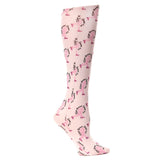 Celeste Stein 20-30 mmHg Compression Sock-Queen-D'feet Breast Cancer
