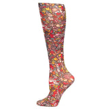 Celeste Stein 20-30 mmHg Compression Sock-Queen-Christmas Celebration