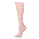 Celeste Stein Womens 20-30 mmHg Compression Sock-Queen-Lavender Solid