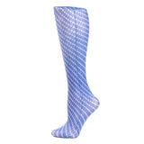 Celeste Stein Womens Compression Sock-Carbon Fiber