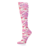 Celeste Stein Womens Compression Sock-Cabaret