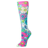 Celeste Stein Womens Compression Sock-Lilly's Garden