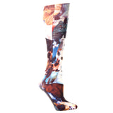 Celeste Stein Womens Compression Sock-Kitty