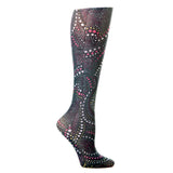 Celeste Stein Womens Compression Sock-Blacky