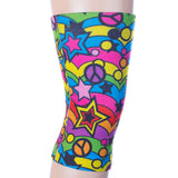 Celeste Stein Womens Light/Moderate Knee Support-Rainbow 60's