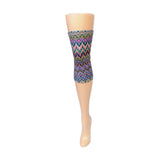 Celeste Stein Womens Light/Moderate Knee Support-Blue Fleur Missoni