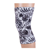 Celeste Stein Womens Light/Moderate Knee Support-Black Paris