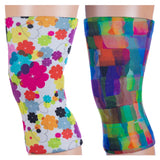 Celeste Stein Knee Support Set-Lucky Hearts & Watercolor Tiles